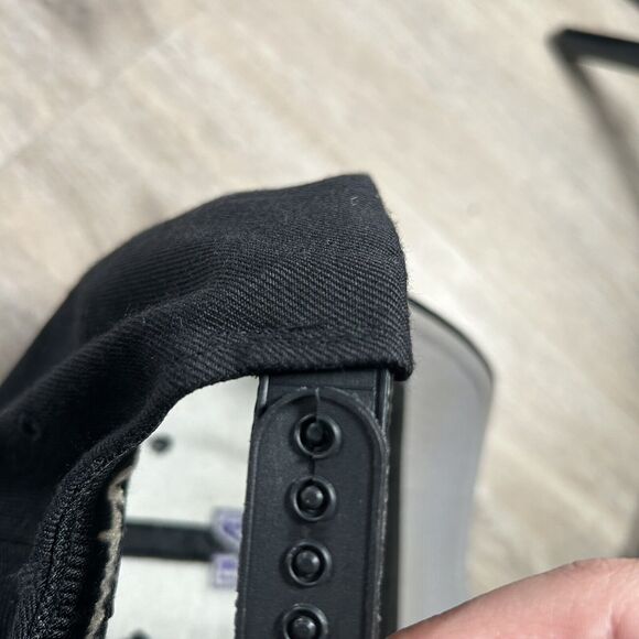 Vintage‎ Champion Northwestern Wildcats Hat Snapback Black Wool Cap - Picture 5 of 9